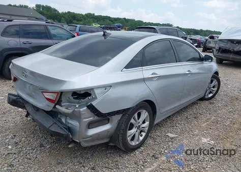 2013 Hyundai Sonata Limited z USA, uszkodzony, nr VIN 5NPEC4AC8DH578434